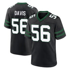 NY.Jets #56 Demario Davis Player Black Legacy Home Game Gdoa Stitched Jerseys