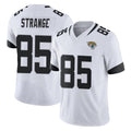 J.Jaguars #85 Brenton Strange Player White Vapor F.U.S.E. Limited Home Game Gdoa Stitched Jerseys