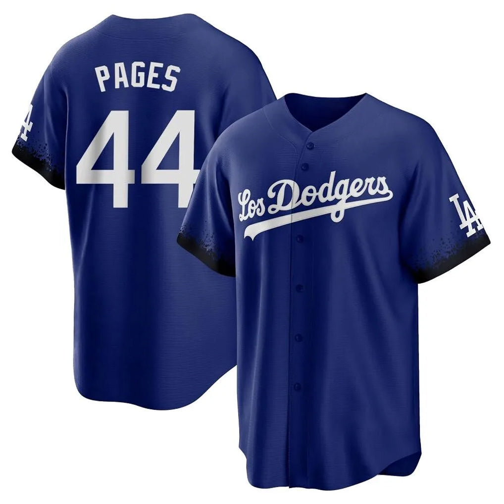 LA.Dodgers #44 Andy Pages Player Royal City Connect Home Game Fdoa Stitched Jerseys