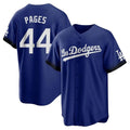 LA.Dodgers #44 Andy Pages Player Royal City Connect Home Game Fdoa Stitched Jerseys