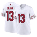 A.Cardinals #13 Kei'Trel Clark Player White Home Game Gdoa Stitched Jerseys