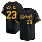 P.Pirates #23 Mitch Keller Player Black Home Limited Fdoa Stitched Jerseys