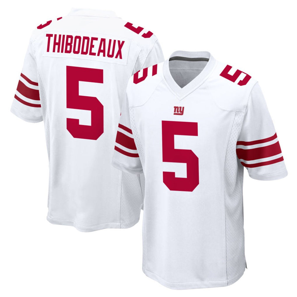 NY.Giants #5 Kayvon Thibodeaux Player White Home Game Gdoa Stitched Jerseys