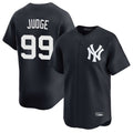 NY.Yankees #99 Aaron Judge Player Navy Limited Game Fdoa Stitched Jerseys