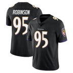 B.Ravens #95 Tavius Robinson Player Black Vapor Untouchable Limited Home Game Gdoa Stitched Jerseys