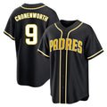 S.Diego Padres #9 Jake Cronenworth Player Black 2026 Fashion Home Fdoa Stitched Jerseys
