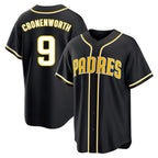 S.Diego Padres #9 Jake Cronenworth Player Black 2026 Fashion Home Fdoa Stitched Jerseys