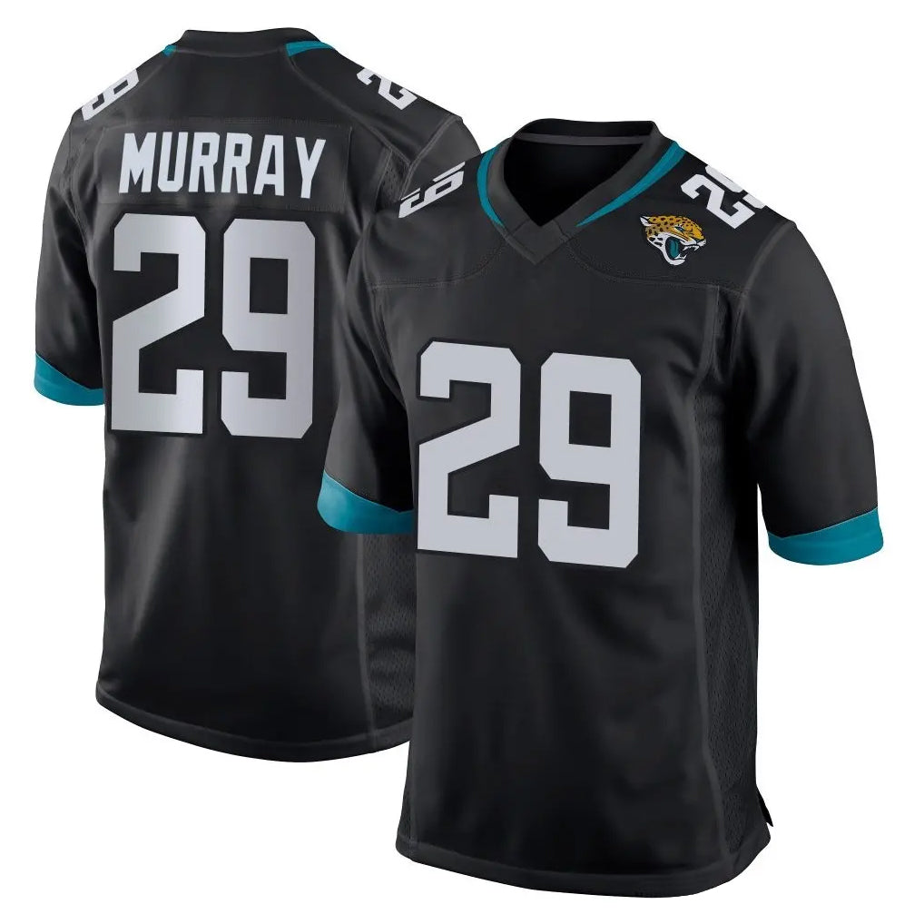 J.Jaguars #29 Eric Murray Player Black Home Game Gdoa Stitched Jerseys