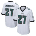 P.Eagles #27 Quinyon Mitchell Player White Home Game Gdoa Stitched Jerseys