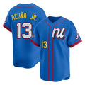 A.Braves #13 Ronald Acuna Jr Player Royal National League All-Star Edition Game Gdoa Stitched Jerseys