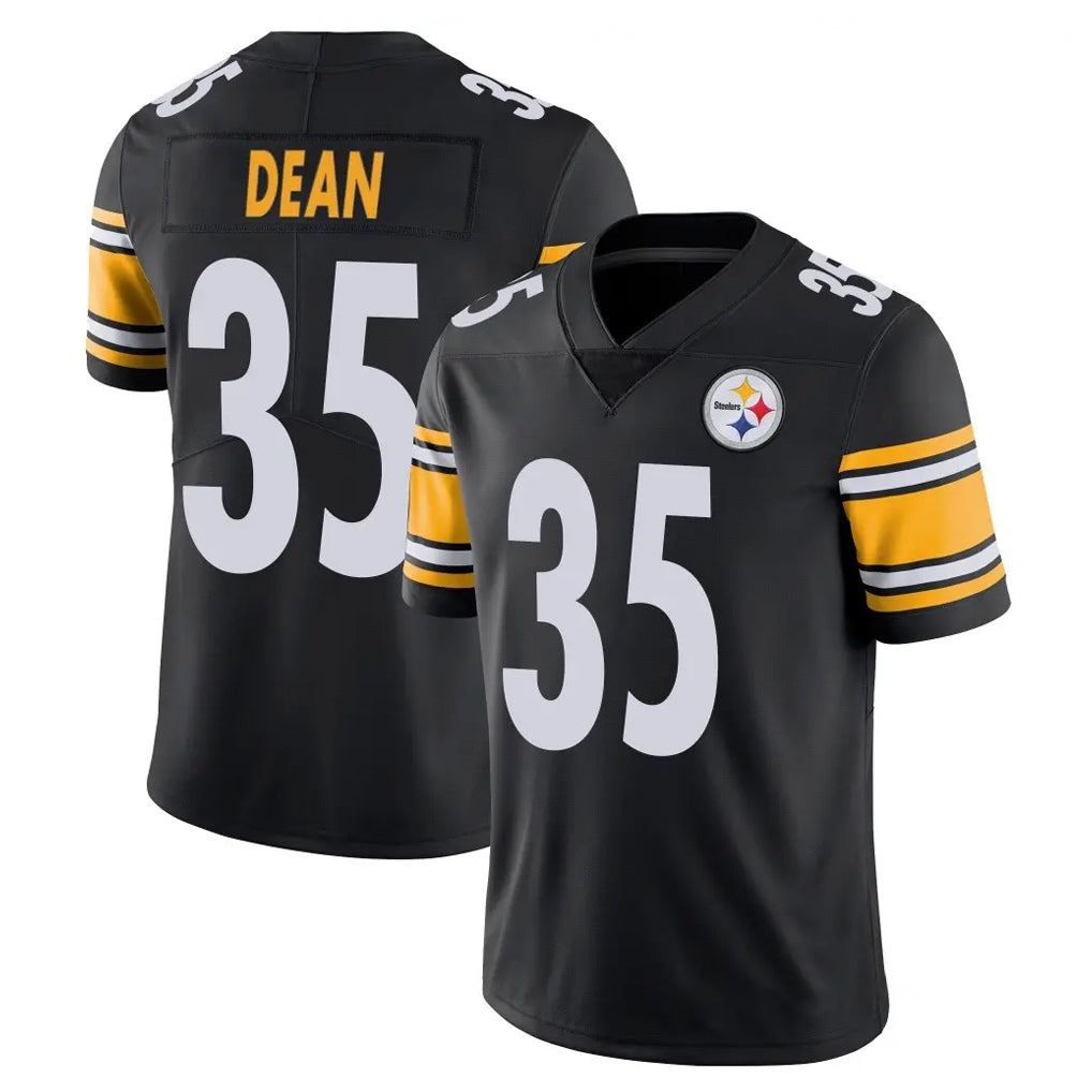 P.Steelers #35 Jamel Dean Player Black Limited Vapor Untouchable Home Game Gdoa Stitched Jerseys