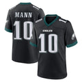 P.Eagles #10 Braden Mann Player Black Game Home Gdoa Stitched Jerseys