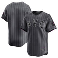 NY.Mets ## Mets Blank Player Gray City Connect Limited Fdoa Stitched Jerseys