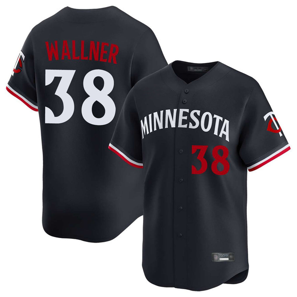 M.Twins #38 Matt Wallner Player Navy Home Limited Fdoa Stitched Jerseys