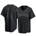 LA.Angels #16 Yusei Kikuchi Player Black Pitch Fashion T-shirt Fdoa Stitched Jerseys