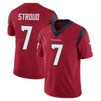 H.Texans #7 CJ Stroud Player Red Limited Vapor Untouchable Home Game Gdoa Stitched Jerseys
