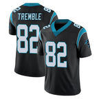 C.Panthers #82 Tommy Tremble Player Black Vapor Untouchable Limited Game Gdoa Stitched Jerseys