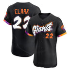 SF.Giants #22 Will Clark Player Black 2025 City Connect Home Limited Elite Fdoa Stitched Jerseys