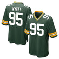 GB.Packers #95 Devonte Wyatt Player Green Home Game Gdoa Stitched Jerseys