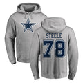 D.Cowboys #78 Terence Steele Player Gray LOGO Pullover Hoodie Limited Gdoa Stitched Jerseys