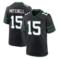 NY.Jets #15 Adonai Mitchell Player Black Legacy Home Game Gdoa Stitched Jerseys