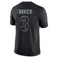 A.Cardinals #3 Budda Baker Player Black RFLCTV Limited Gdoa Stitched Jerseys