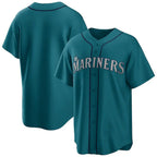 S.Mariners ## Mariners Blank Player Teal Home Game Fdoa Stitched Jerseys