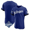 LA.Dodgers ## Dodgers Blank Player Royal City Connect Elite Home World Series Meet Fdoa Stitched Jerseys