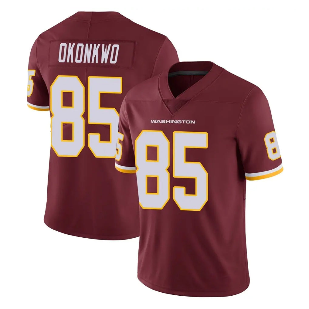 W.Commanders #85 Chig Okonkwo Player Burgundy Limited Team Color Vapor Untouchable Home Game Gdoa Stitched Jerseys