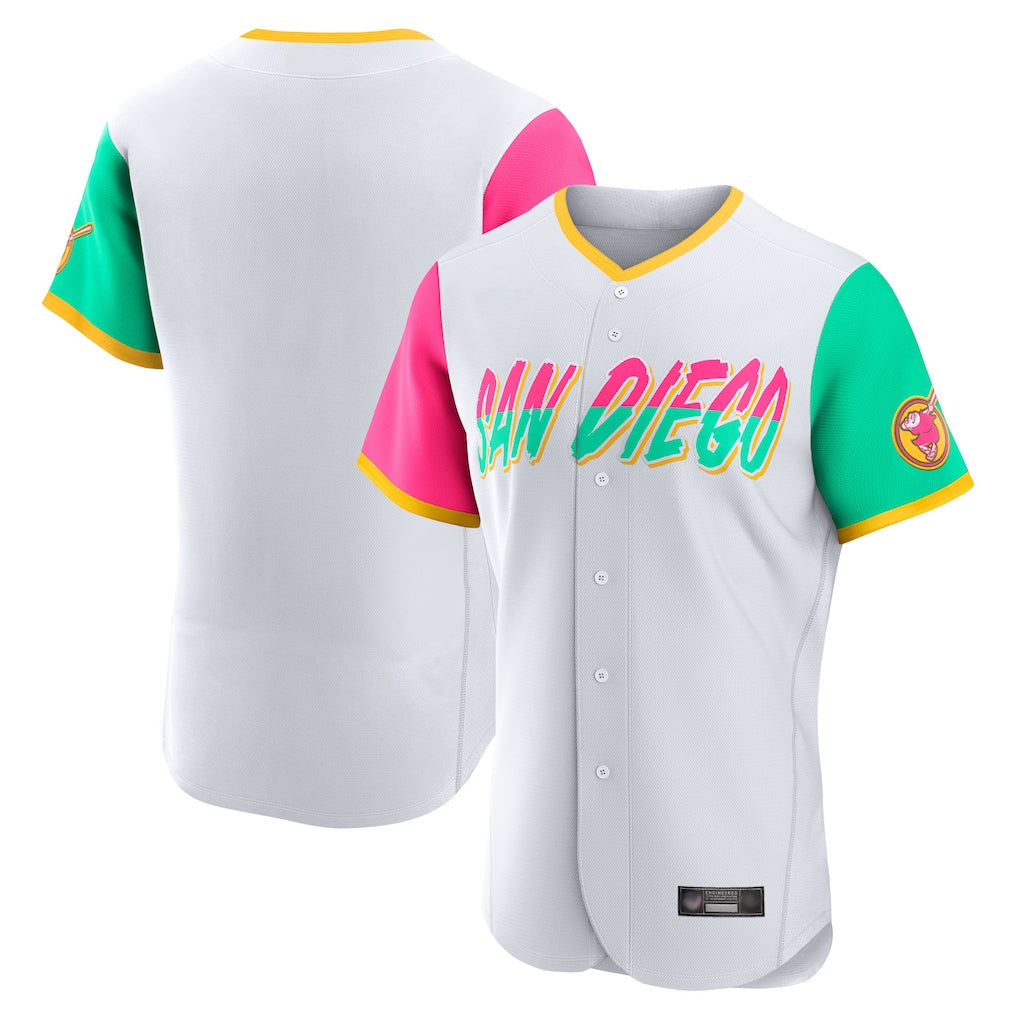 S.Diego Padres ## Diego Padres Blank Player White City Connect Home Limited Elite Fdoa Stitched Jerseys