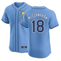 T.Bay Rays #18 Shane McClanahan Player Light Blue Home Limited Fdoa Stitched Jerseys