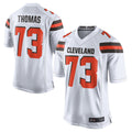 C.Browns #73 Joe Thomas Player White Limited Home Game Gdoa Stitched Jerseys