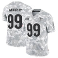 C.Bengals #99 Myles Murphy Player Arctic Camo Salute to Service Limited Gdoa Stitched Jerseys