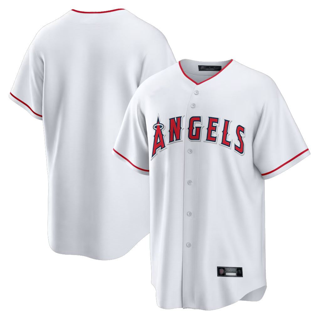 LA.Angels ## Angels Blank Player White Home Game Fdoa Stitched Jerseys