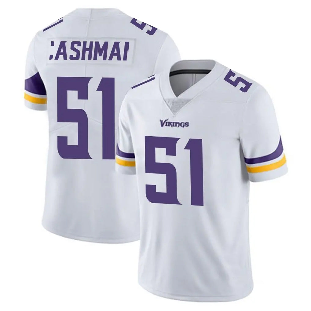 M.Vikings #51 Blake Cashman Player White Limited Vapor Untouchable Home Game Gdoa Stitched Jerseys