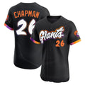 SF.Giants #26 Matt Chapman Player Black 2025 City Connect Home Limited Elite Fdoa Stitched Jerseys
