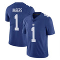 NY.Giants #1 Malik Nabers Player Royal Limited Vapor Untouchable Home Game Gdoa Stitched Jerseys