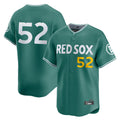 B.Red Sox #52 Wilyer Abreu Player Green City Connect Limited Home Game Gdoa Stitched Jerseys