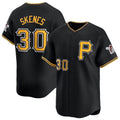 P.Pirates #30 Paul Skenes Player Black Alt Limited Home Fdoa Stitched Jerseys
