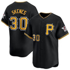 P.Pirates #30 Paul Skenes Player Black Alt Limited Home Fdoa Stitched Jerseys