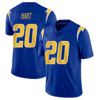 LA.Chargers #20 Cam Hart Player Royal Limited Vapor Home Game Gdoa Stitched Jerseys