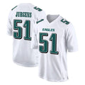 P.Eagles #51 Cam Jurgens Player White Tundra Fashion Home Game Gdoa Stitched Jerseys