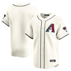 A.Diamondbacks ## Diamondbacks Blank Player Cream Limited Home Game Gdoa Stitched Jerseys