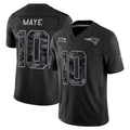 NE.Patriots #10 Drake Maye Player Black Limited 2026 Salute to Service Home Game Gdoa Stitched Jerseys