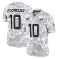 M.Dolphins #10 Jacob Rodriguez Player Arctic Camo Salute To Service Limited Game Gdoa Stitched Jerseys