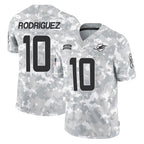 M.Dolphins #10 Jacob Rodriguez Player Arctic Camo Salute To Service Limited Game Gdoa Stitched Jerseys