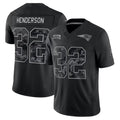 NE.Patriots #32 TreVeyon Henderson Player Black Limited 2026 Salute to Service Home Game Gdoa Stitched Jerseys