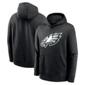 P.Eagles ## Eagles Blank Player Black LOGO Pullover Hoodies Home Game Gdoa Stitched Jerseys
