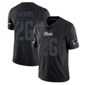 NE.Patriots #26 Hassan Haskins Player Black Impact LImited Home Game Gdoa Stitched Jerseys