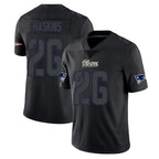 NE.Patriots #26 Hassan Haskins Player Black Impact LImited Home Game Gdoa Stitched Jerseys
